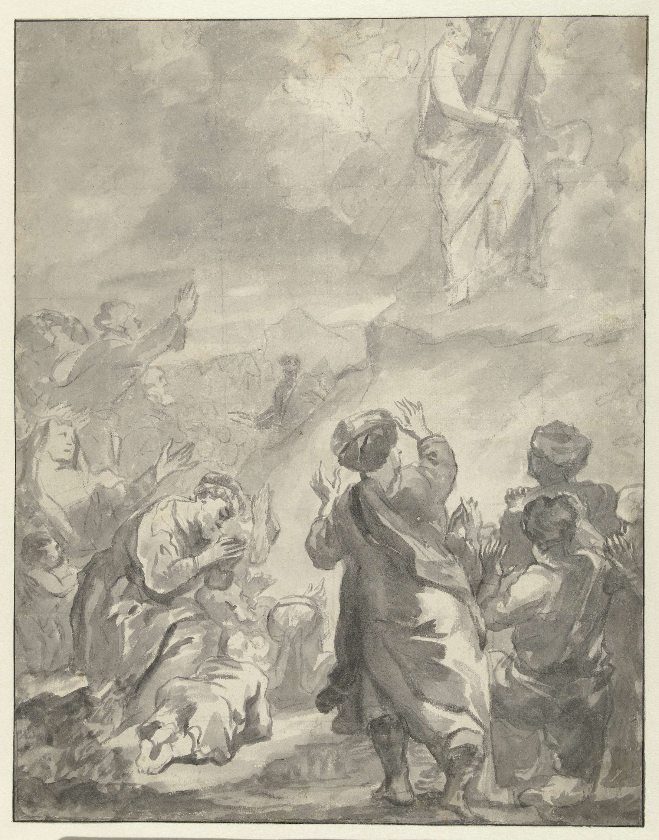 Moses Descending from Mount Sinai with the Ten Commandments, by Ferdinand Bol, public domain