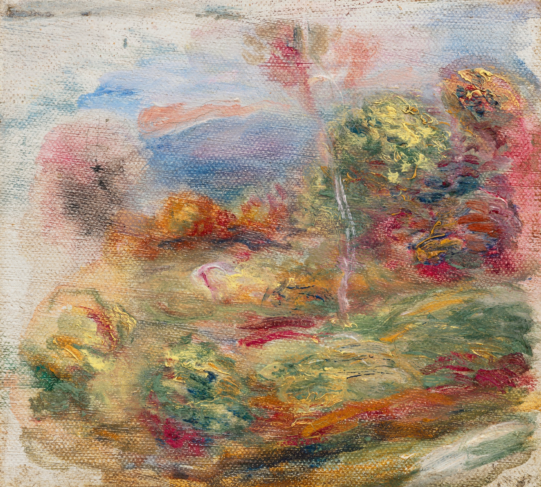 Paysage du midi, by Pierre-Auguste Renoir, public domain