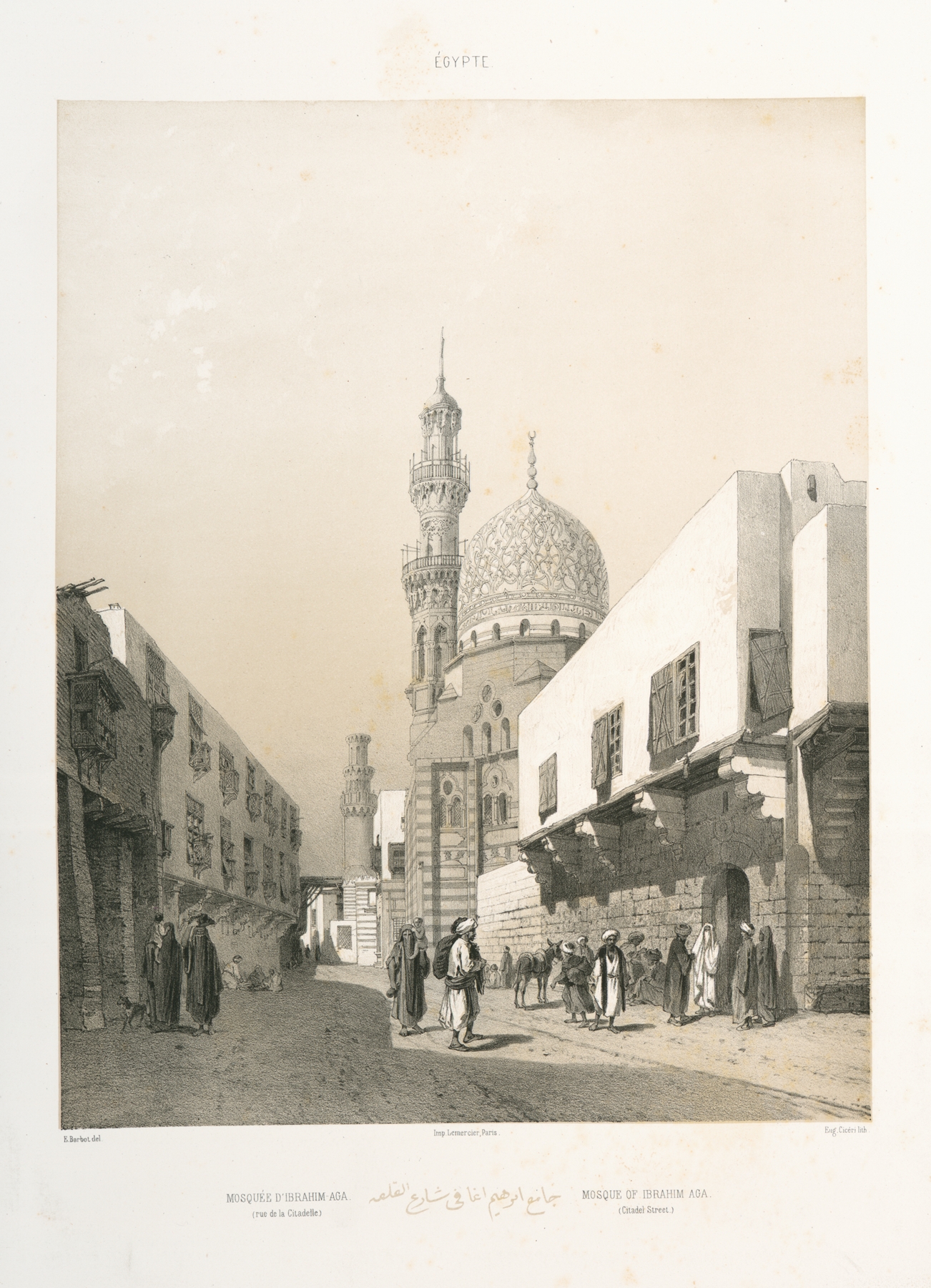 Mosquée D’Ibrahim-Aga by Prosper Barbot, Islamic Art, architecture