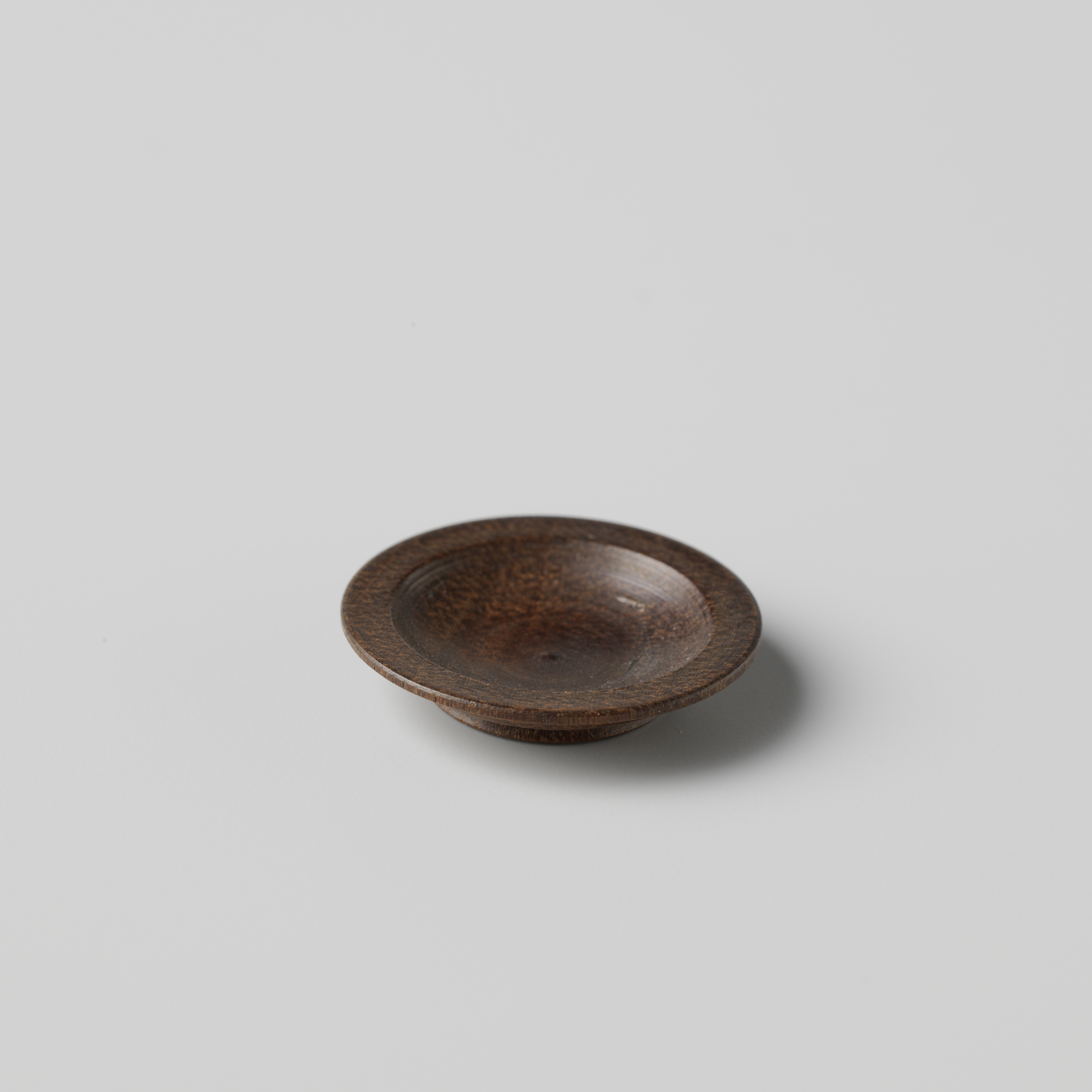 Wooden dish with rich patina by Unknown Artist