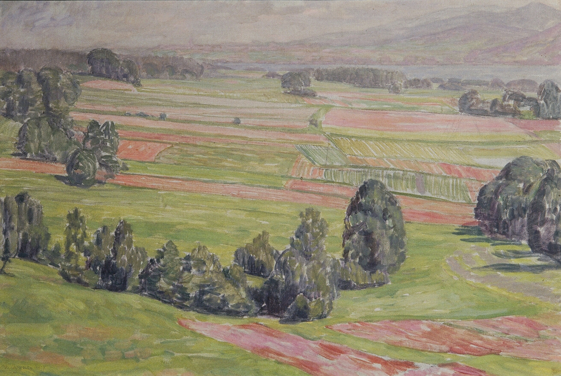 Felder Am Mattsee, by Walther Gamerith, public domain