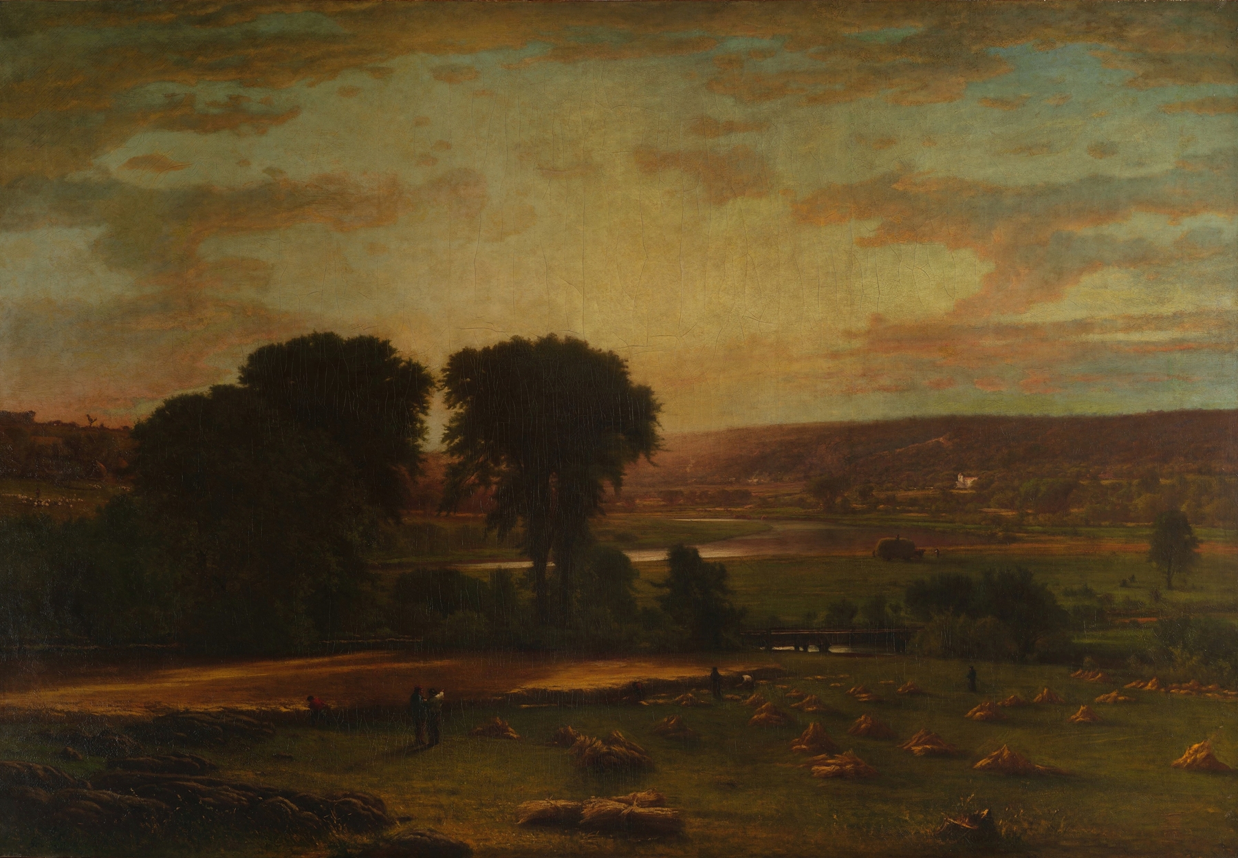Peace and Plenty, by George Inness, public domain