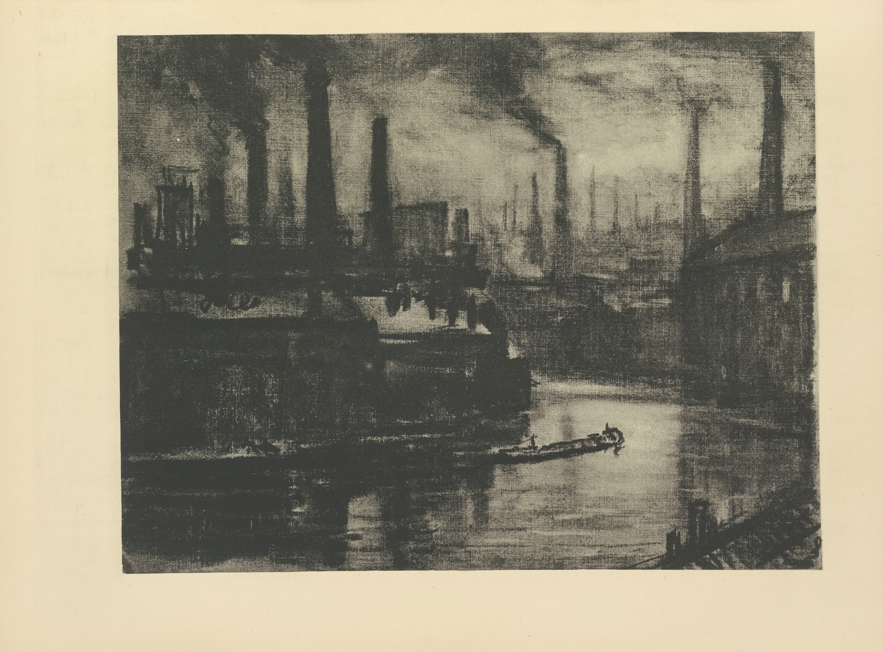 East London, by Joseph Pennell, public domain