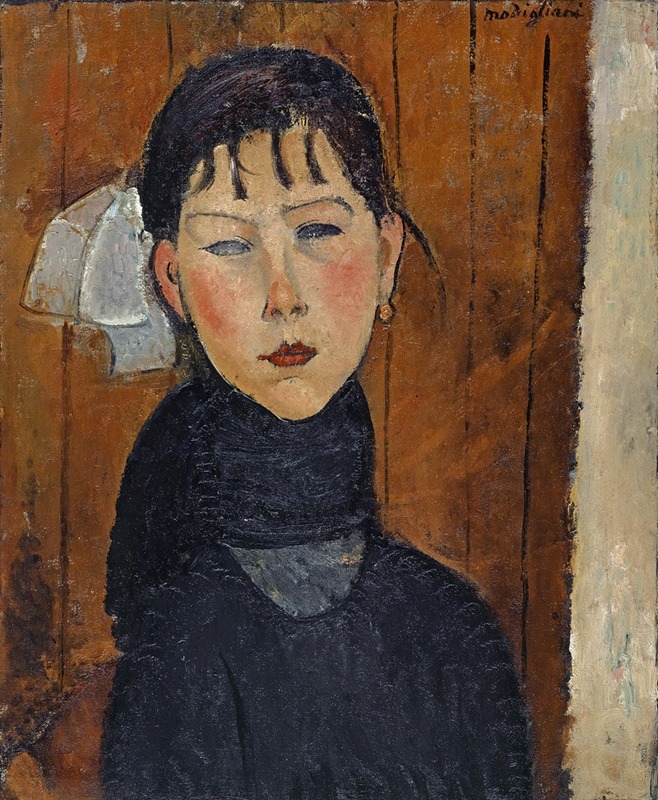 Amedeo Modigliani's 'Marie (Marie, Daughter of the People)' captures a unique portrait style.