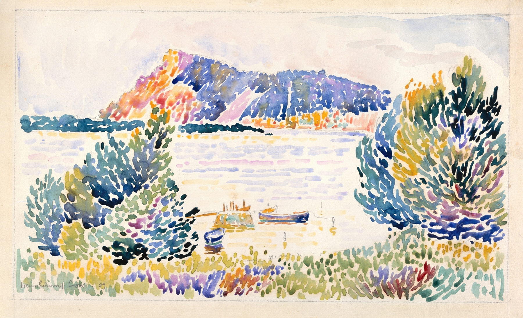 Cap Nègre, by Henri-Edmond Cross, public domain