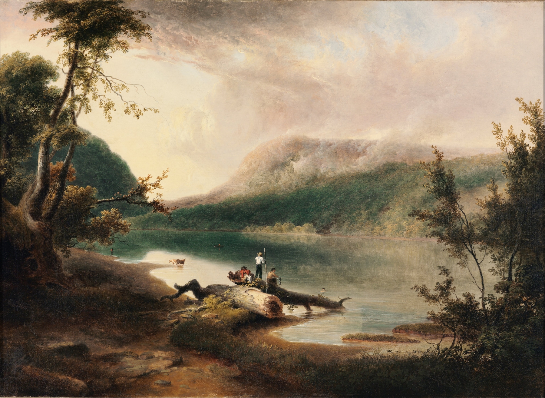 Delaware Water Gap, by Thomas Doughty, public domain