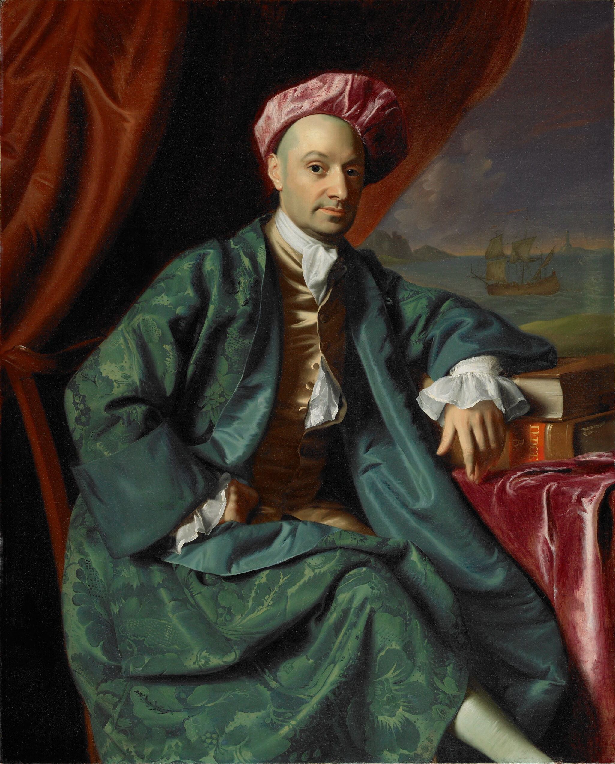 Nicholas Boylston (1716-1771), by John Singleton Copley, public domain