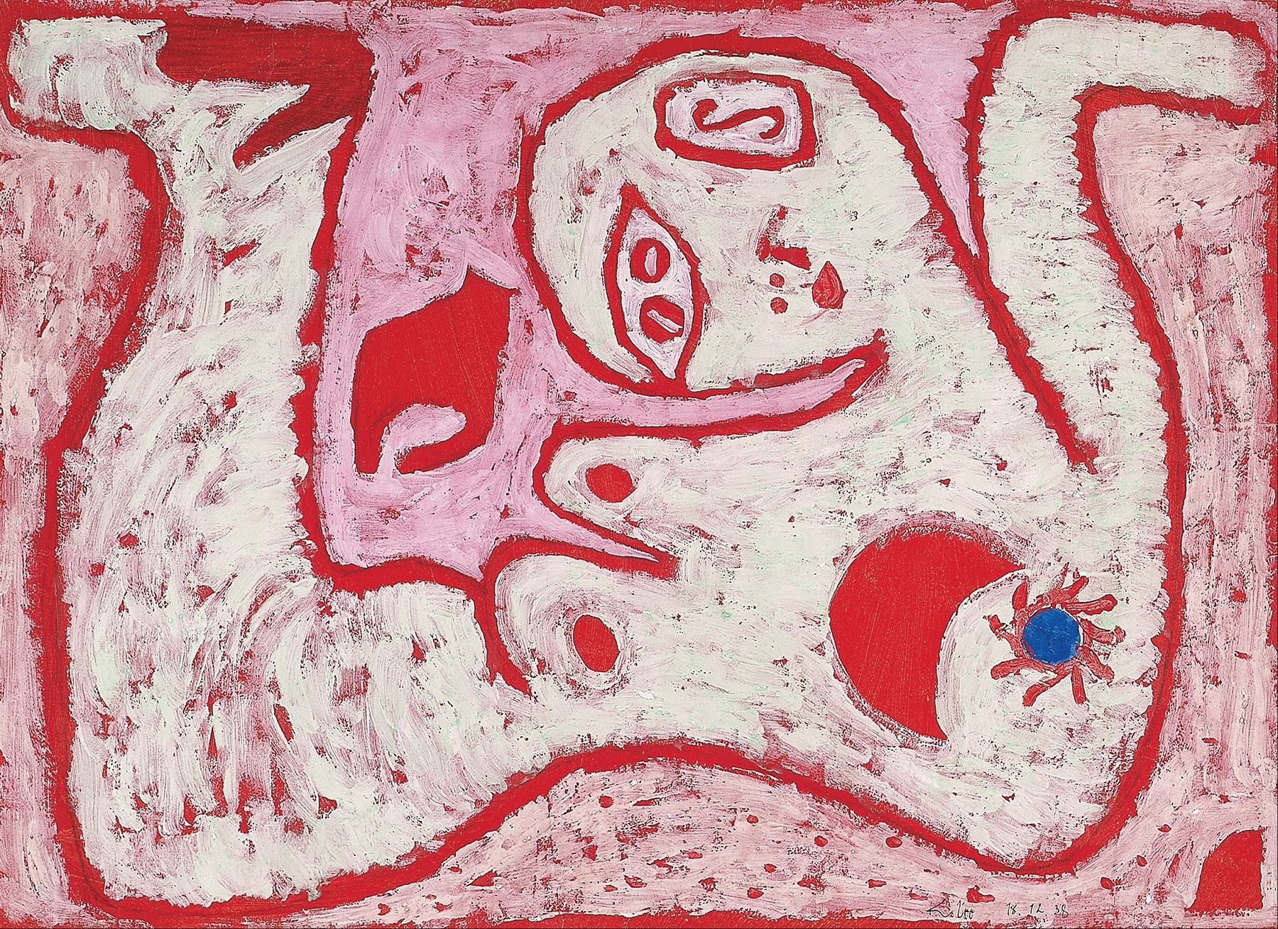 A Woman For Gods, by Paul Klee, public domain
