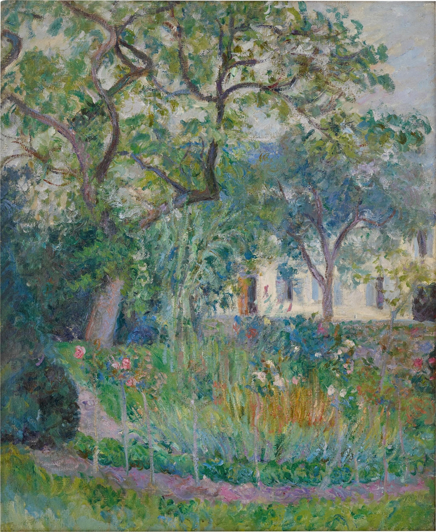 Un Coin de jardin, by Blanche Hoschedé-Monet, public domain