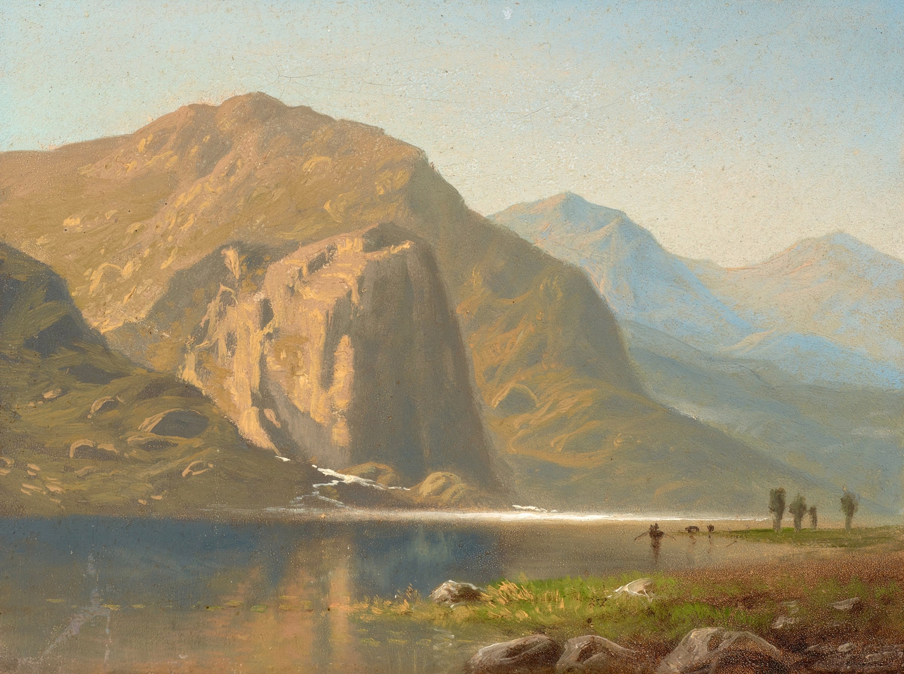Yosemite, by Albert Bierstadt, public domain