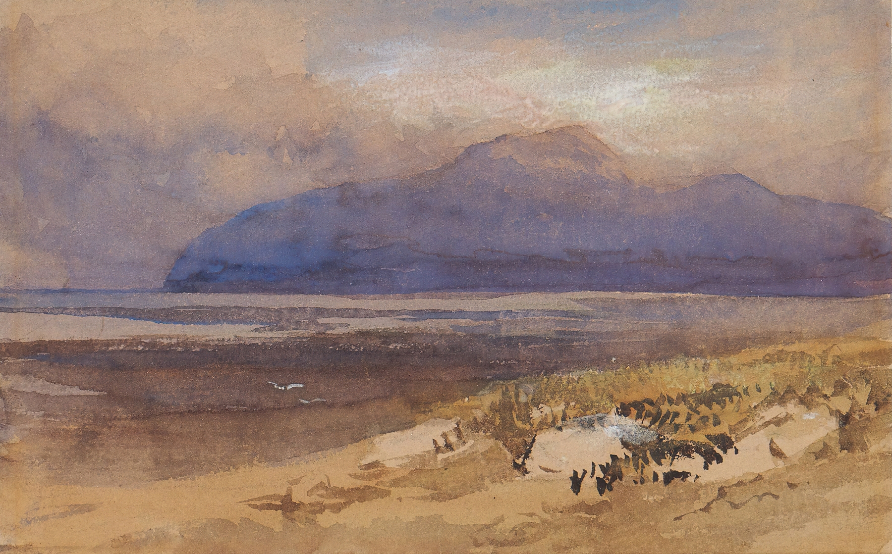 Scottish Mountain Landscape, by Clarkson Stanfield, public domain