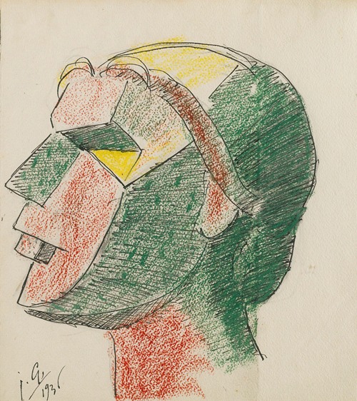 Julio González's 'Tête De Femme' showcases a unique cubist interpretation of the female form.