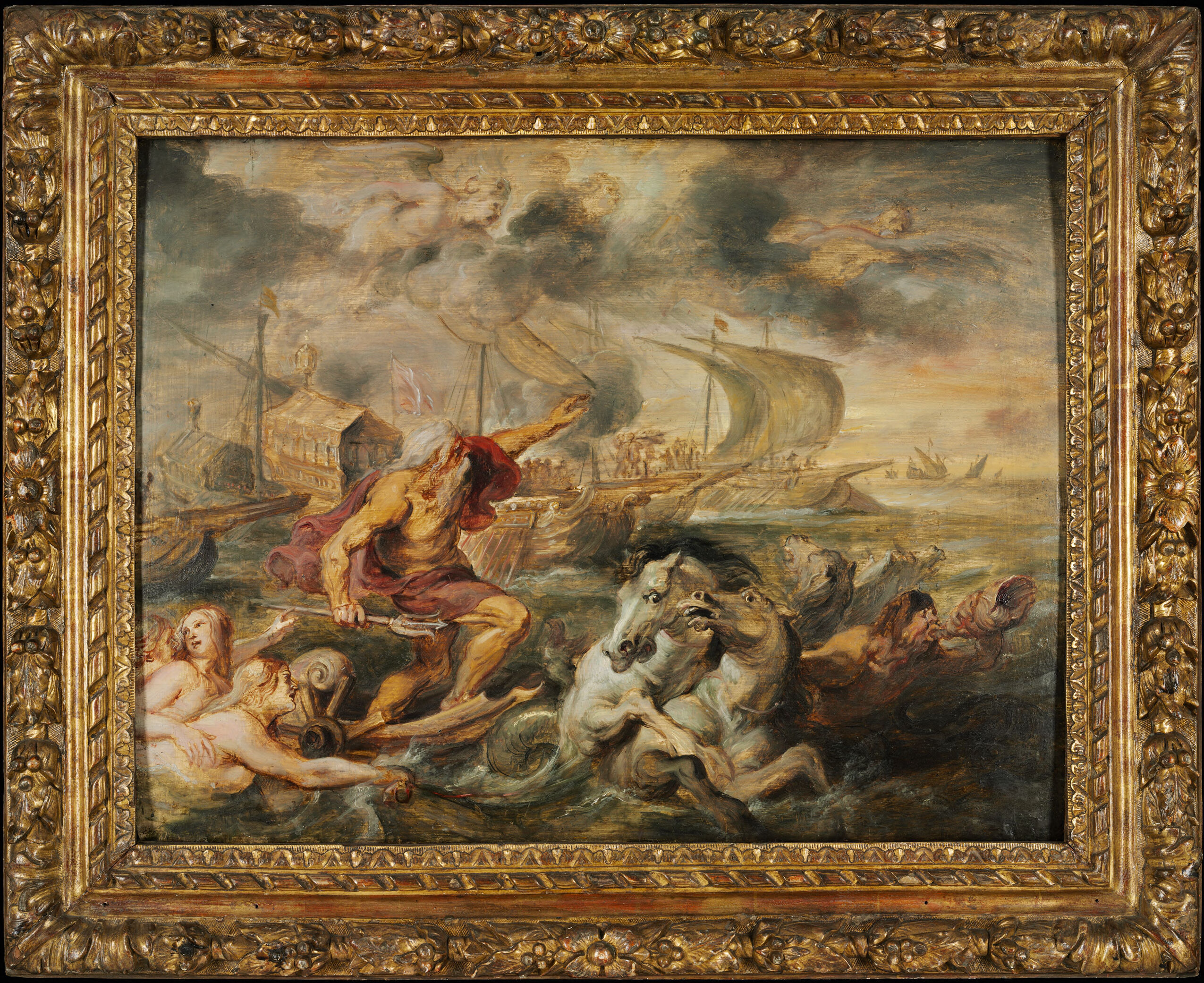 Neptune Calming the Tempest, by Peter Paul Rubens, public domain