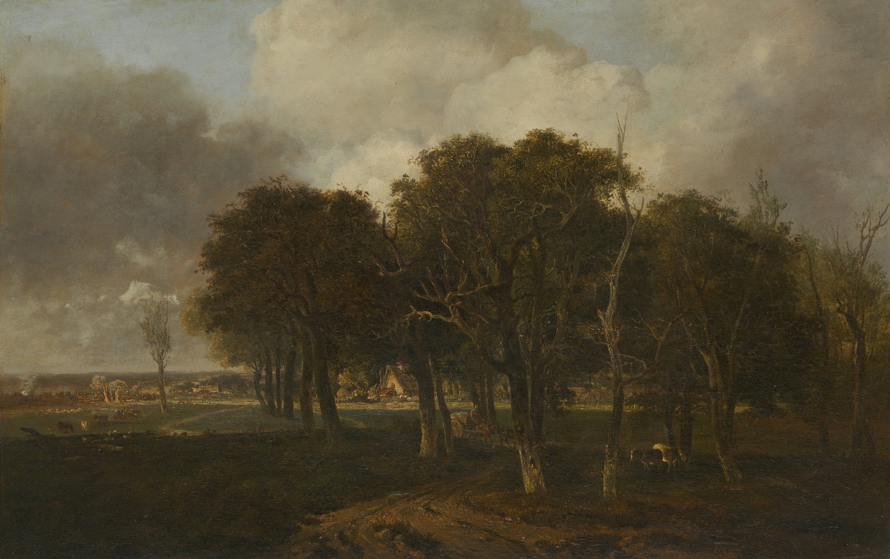 Hautbois Common, Norfolk, by John Crome, public domain