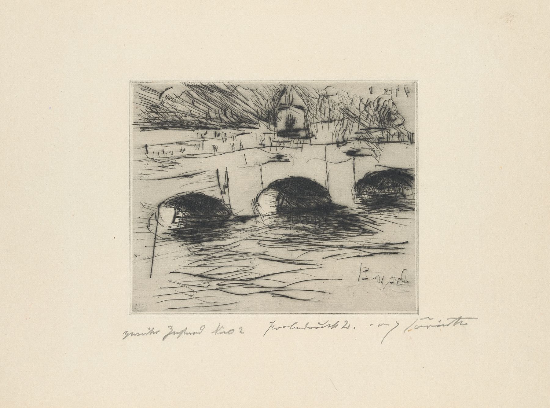 Basel, by Lovis Corinth, public domain