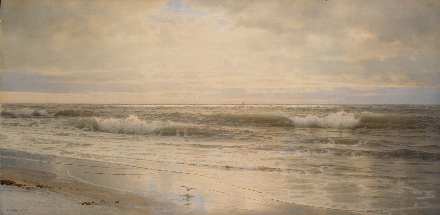 Atlantic Coast, by William Trost Richards, public domain