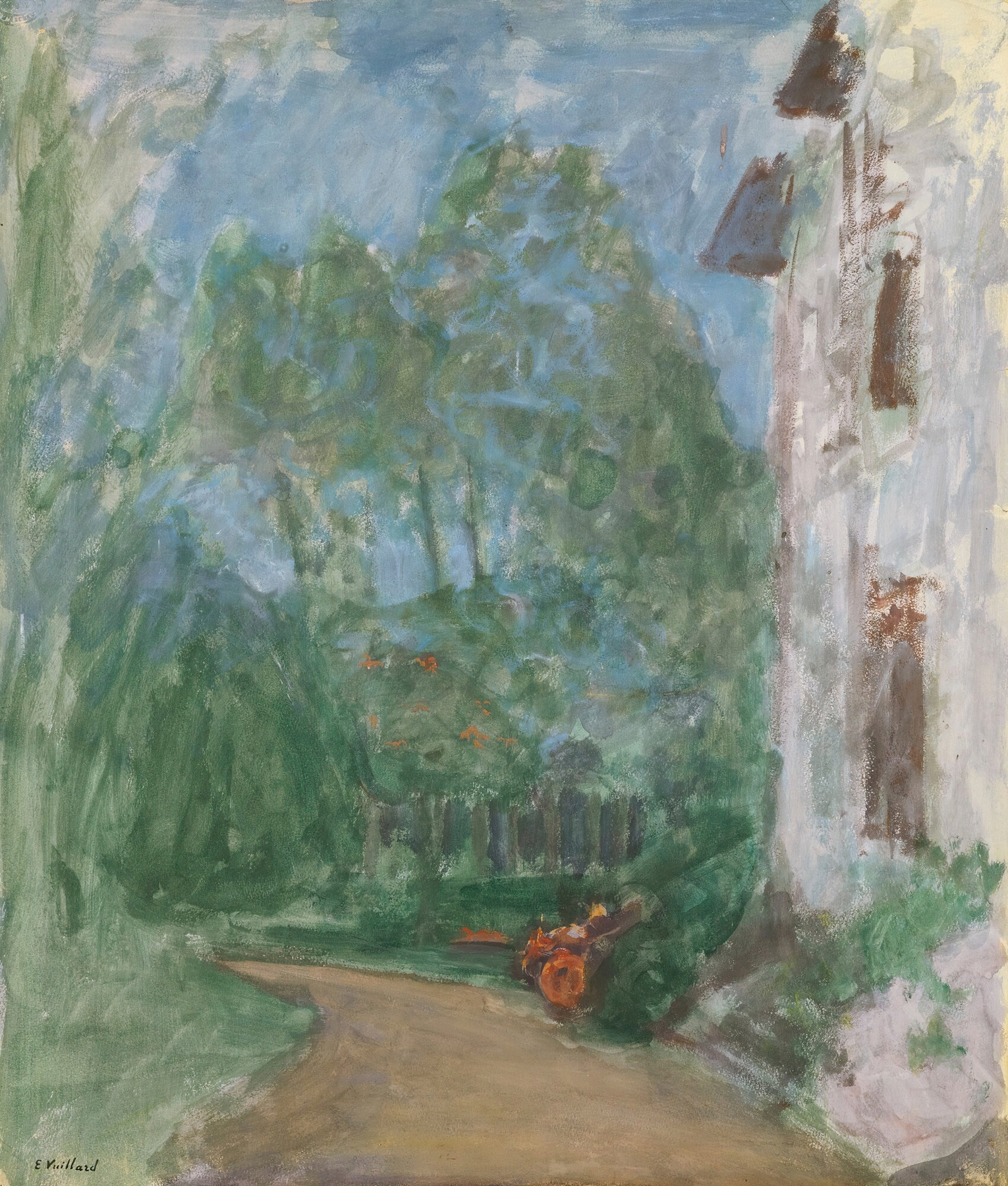Le Chemin Devant La Maison, by Édouard Vuillard, public domain