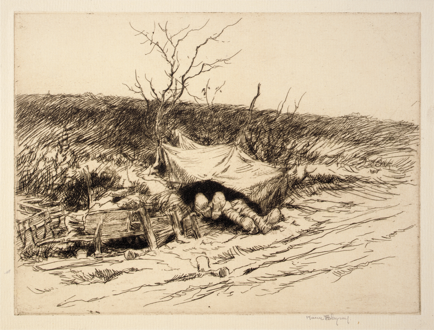 Lodgings for the Night, by Kerr Eby, public domain