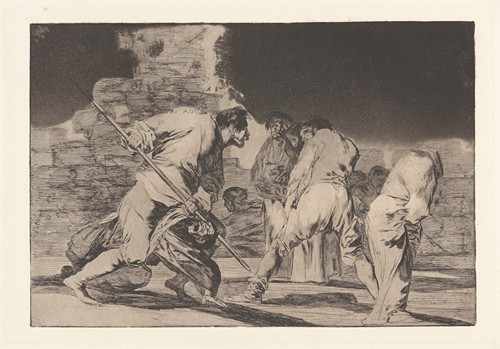 Goya's painting explores themes of divine creation and human folly.