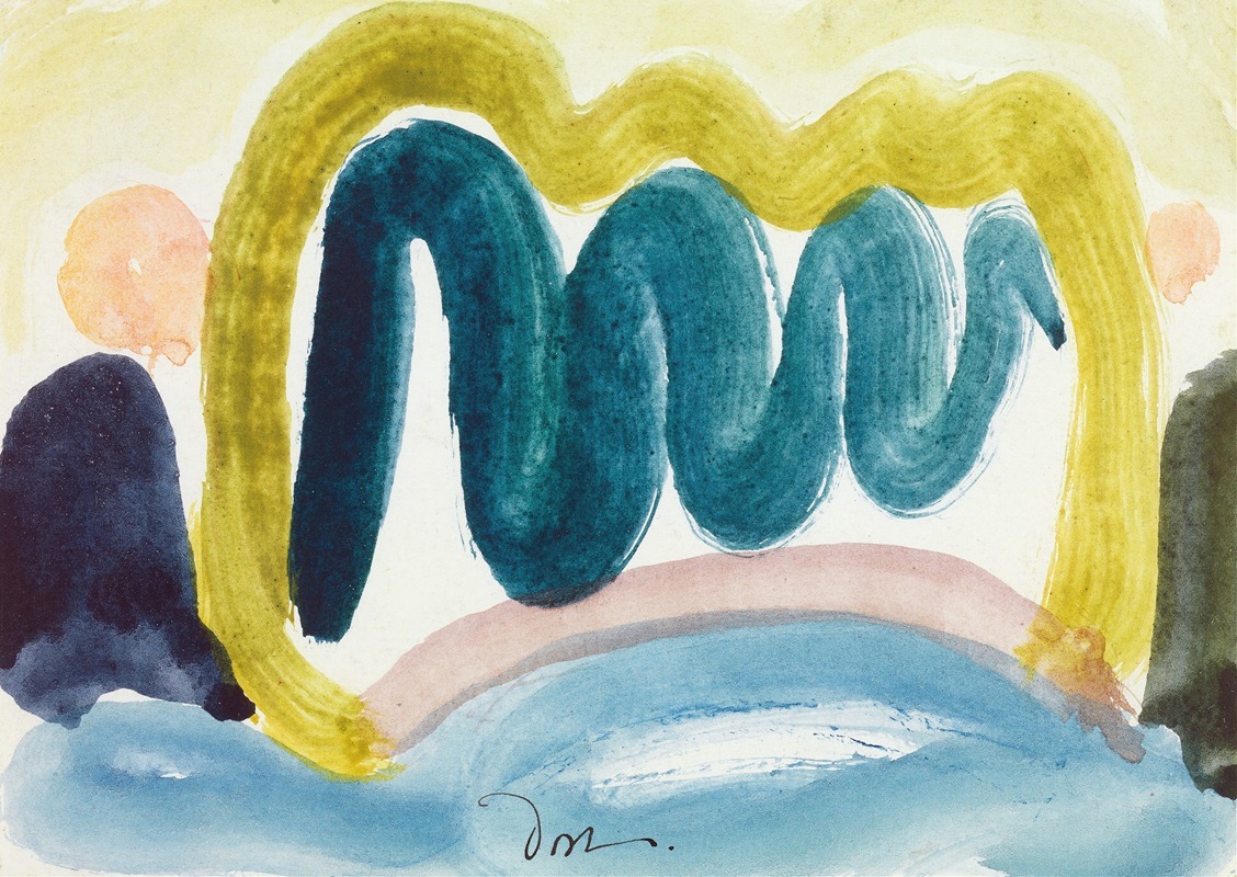 Arthur Dove's 'Pond in Sunlight' captures a serene landscape with vibrant colors.