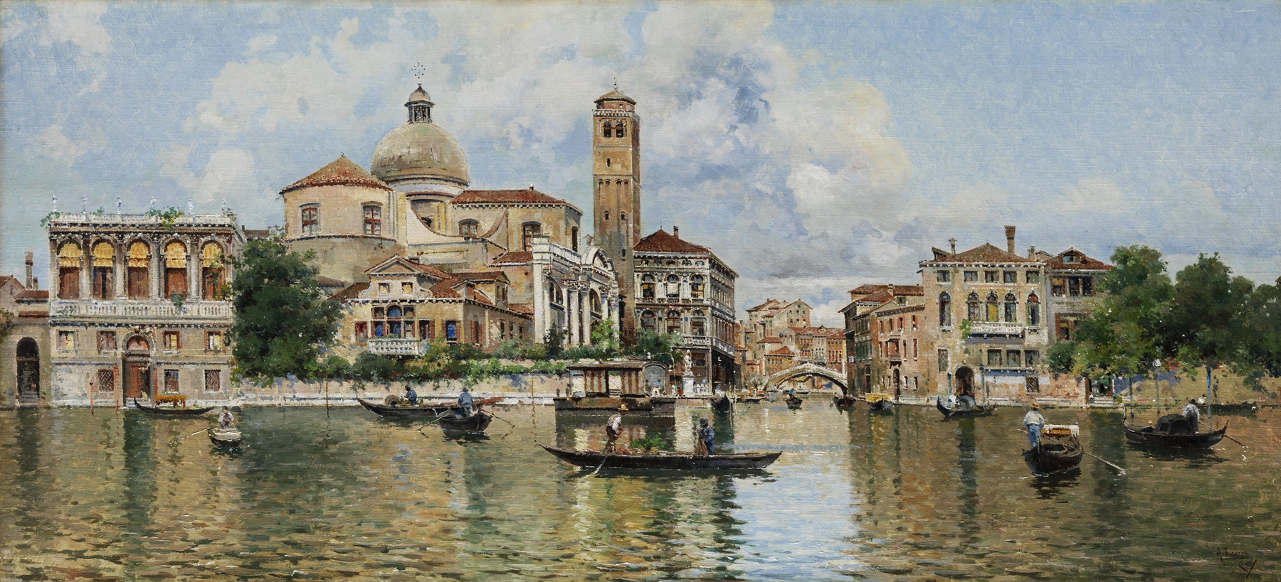 Vedute von Venedig, by Antonio María de Reyna Manescau, public domain
