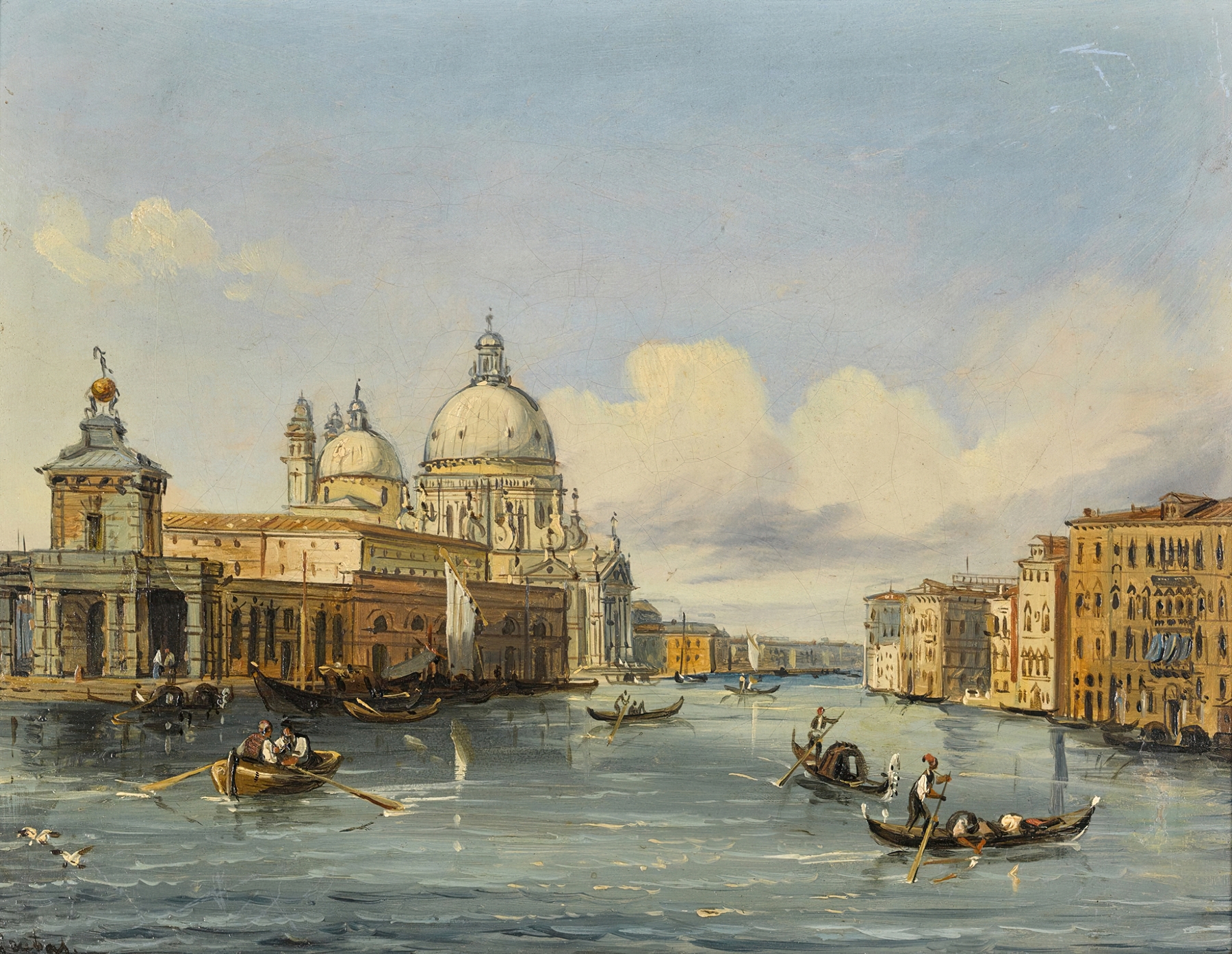 Venetian View IV, by Carlo Grubacs, public domain