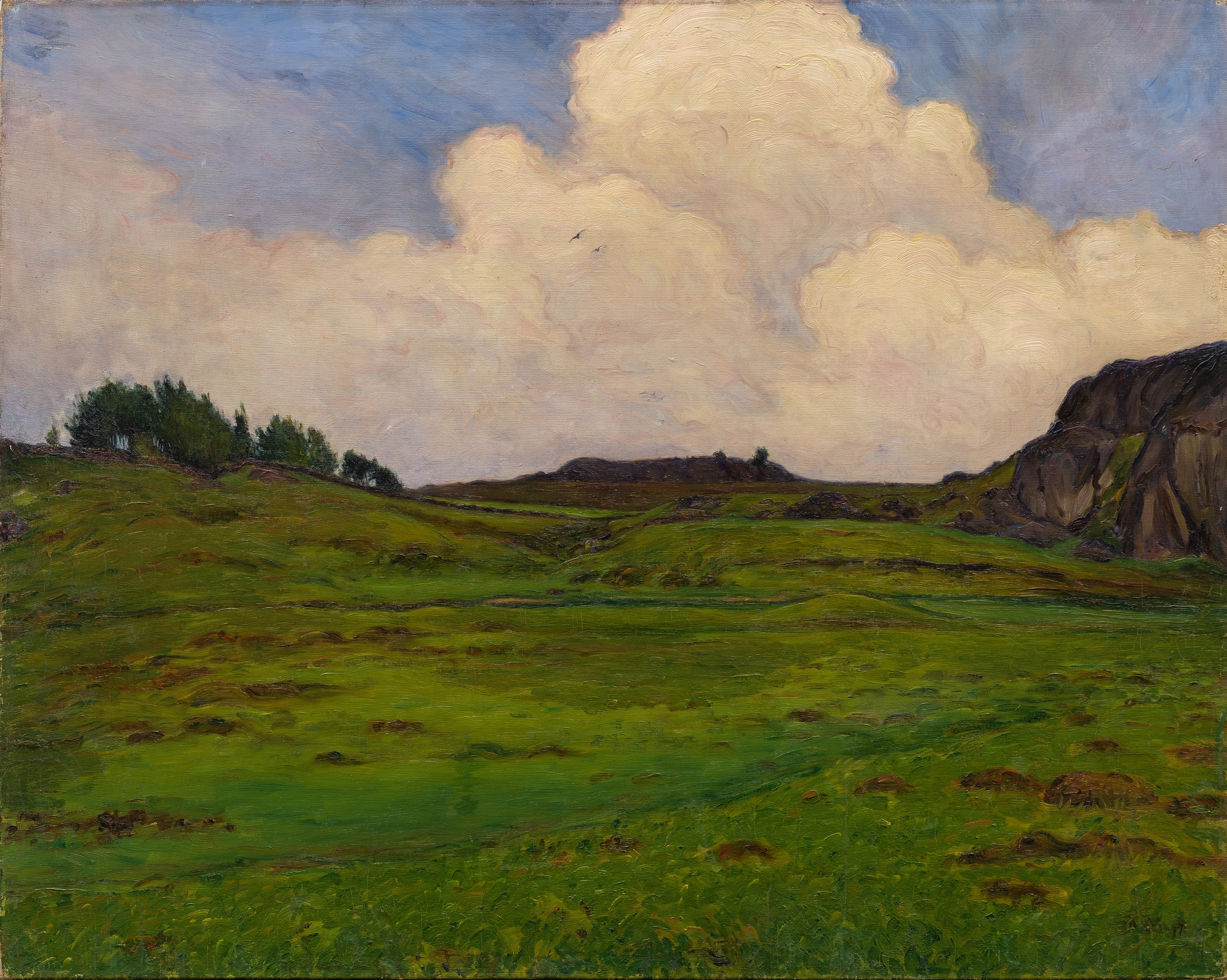 Scene from Tjörn, by Karl Nordström, public domain