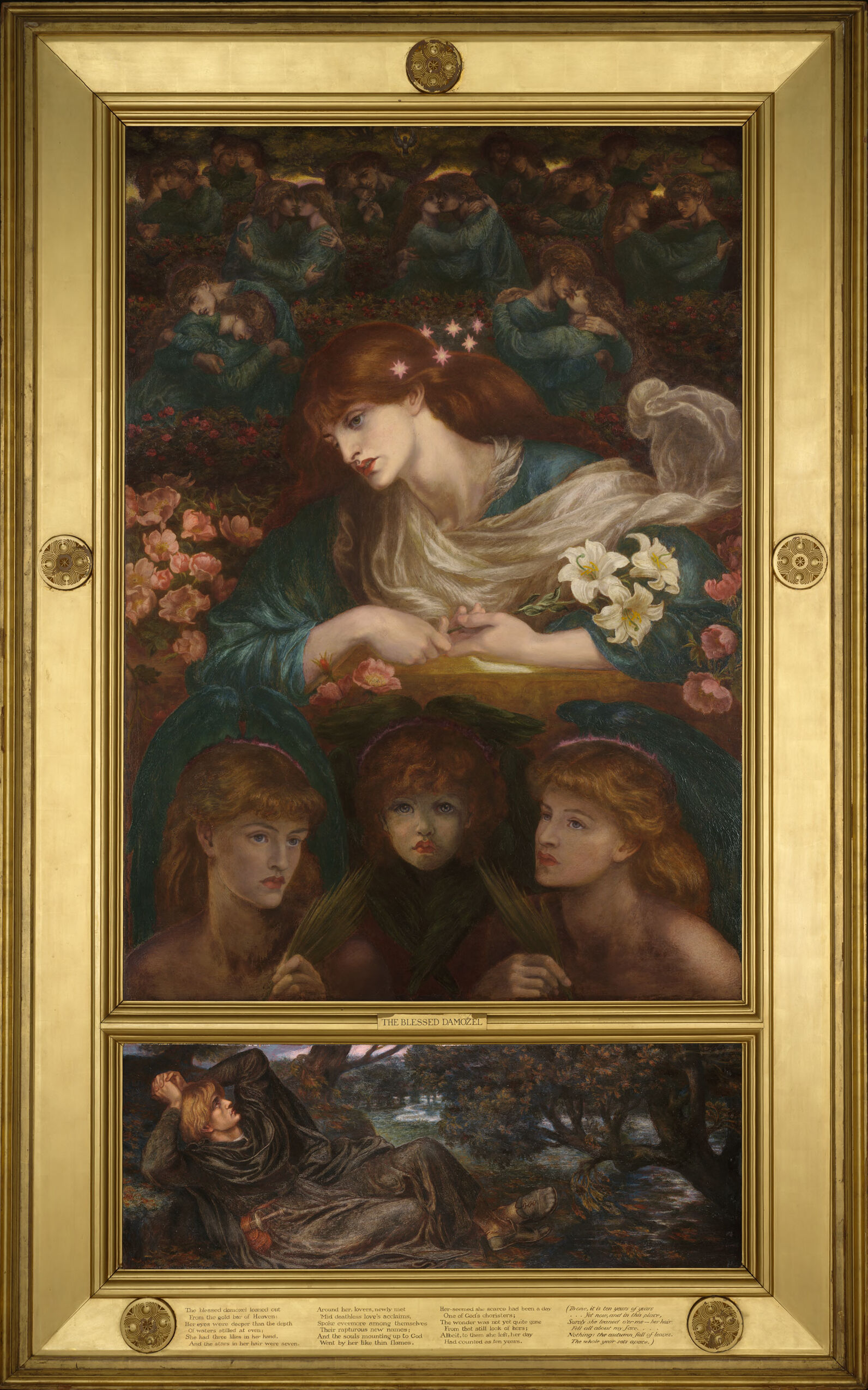 The Blessed Damozel, by Dante Gabriel Rossetti, public domain
