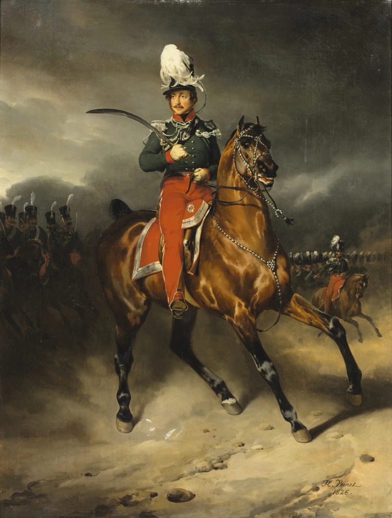 Portrait of Jean-Georges Schickler by Horace Vernet.