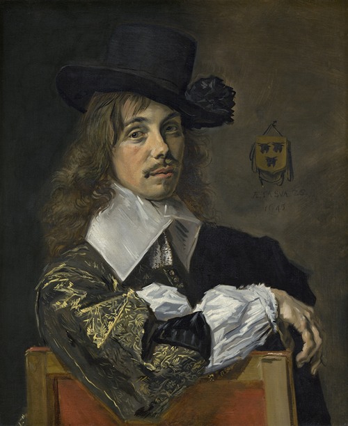 Frans Hals' 'Willem Coymans' is a striking portrait showcasing the artist's signature style.