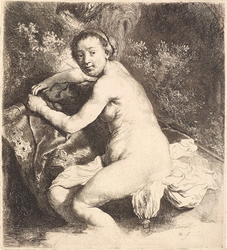Rembrandt's 'Diana at the Bath' depicts the goddess in a serene moment.