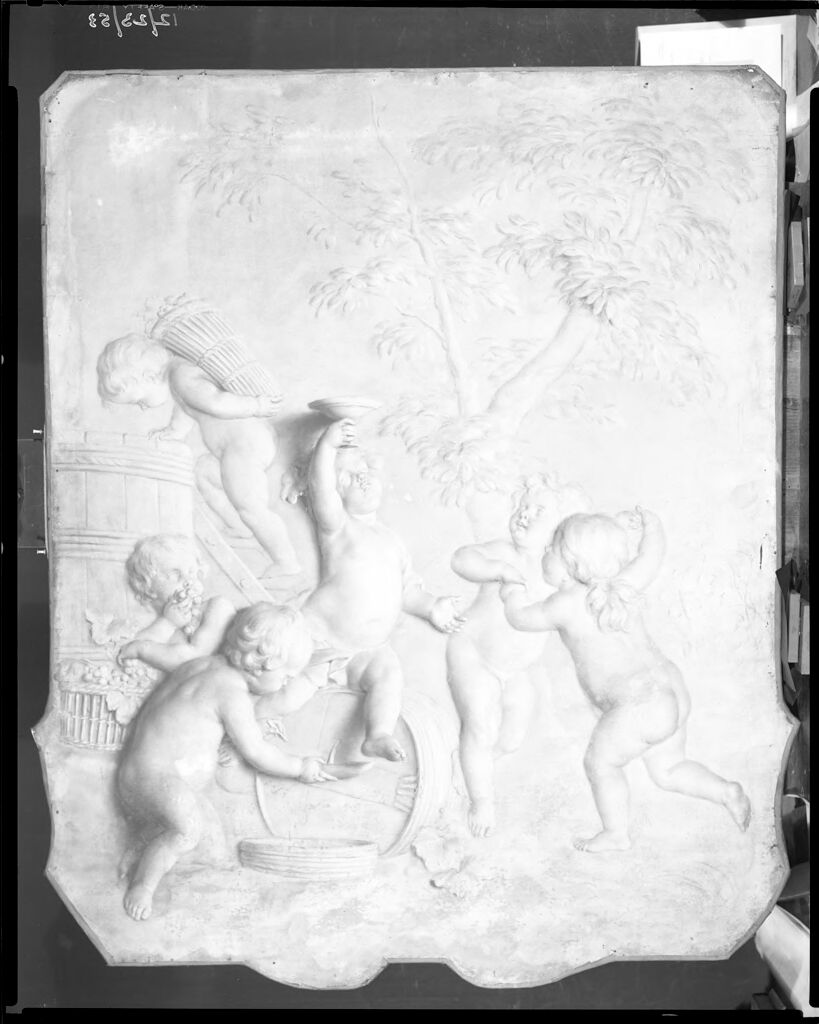 Autumn Represented by Putti, oil on canvas by Jacob de Wit