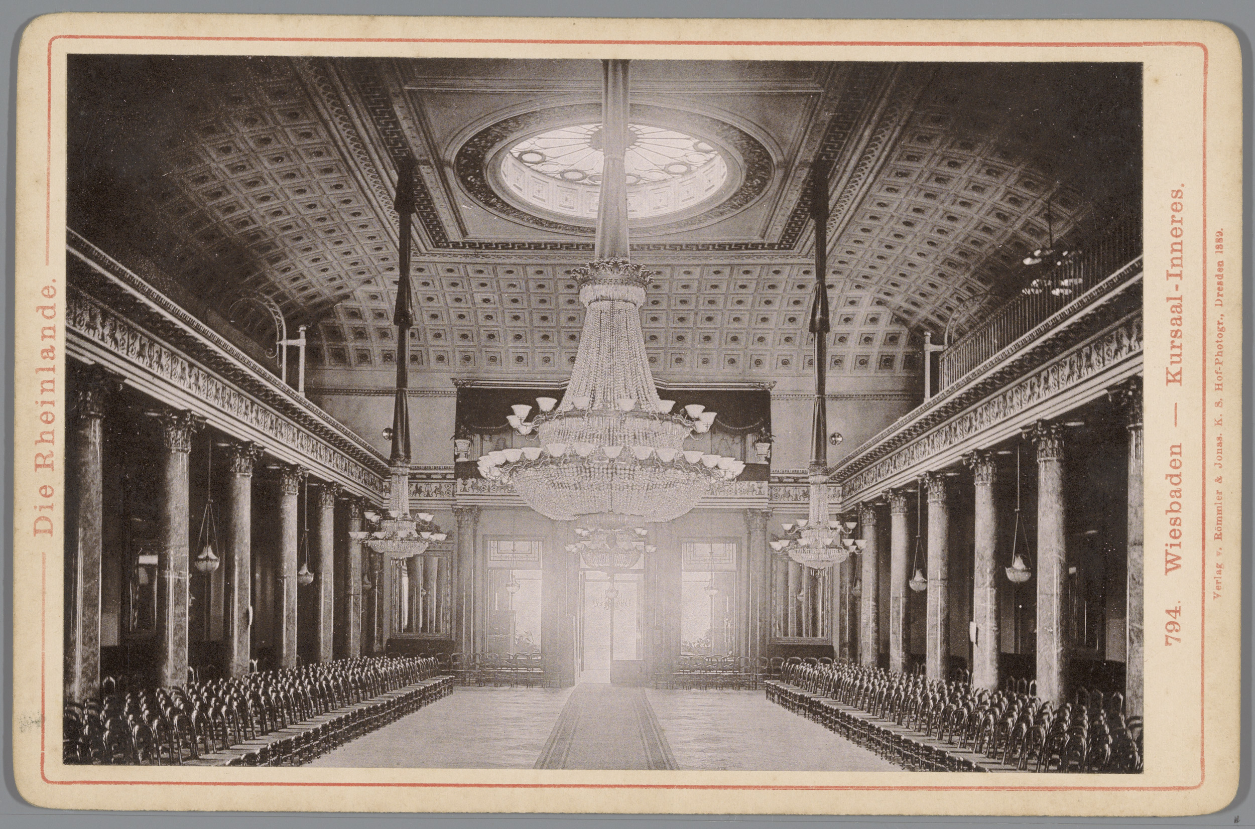 Interior scene with elegant furnishings, Victorian style by Unknown Artist