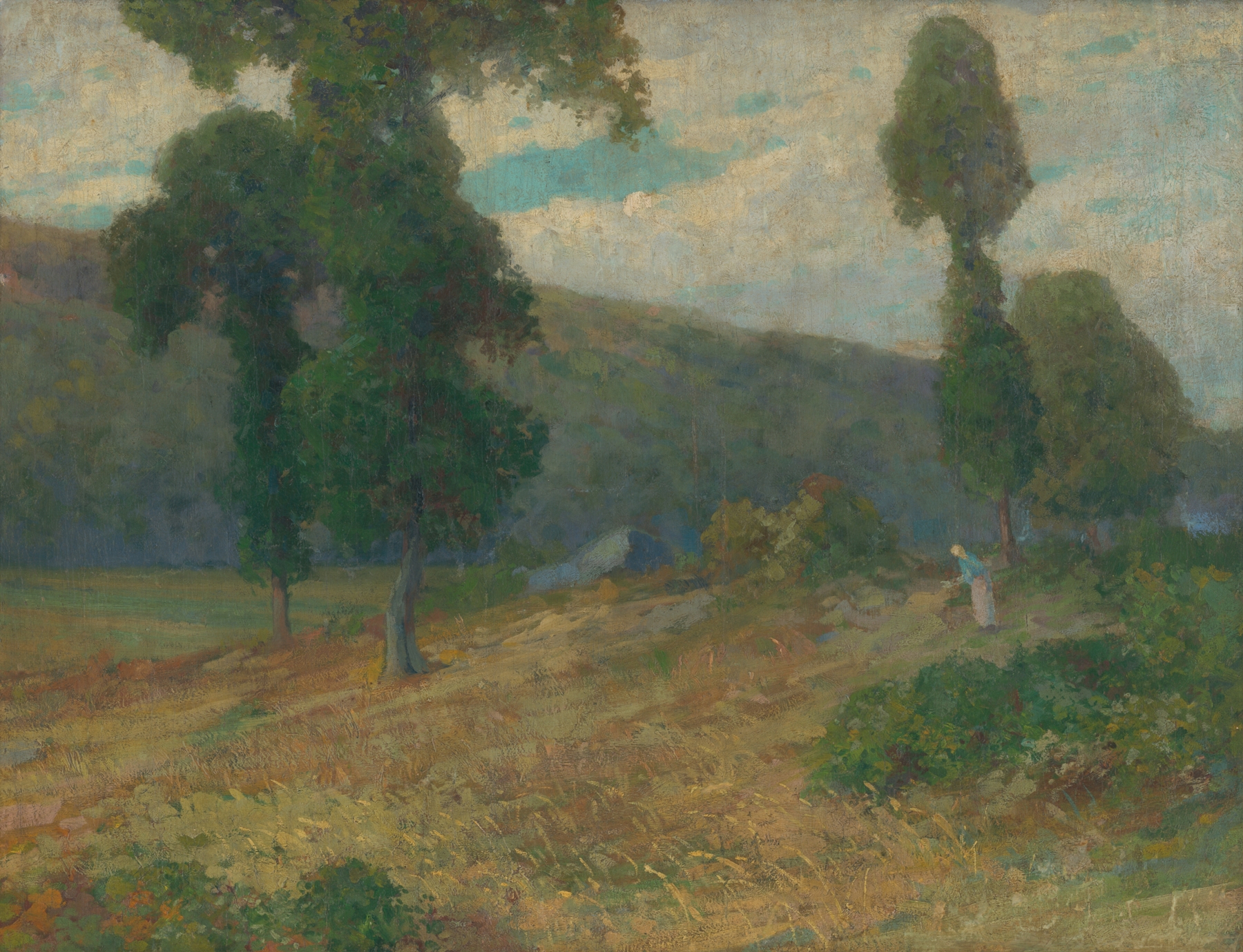 Autumn in the Slanca valley, by Ľudovít Čordák, public domain