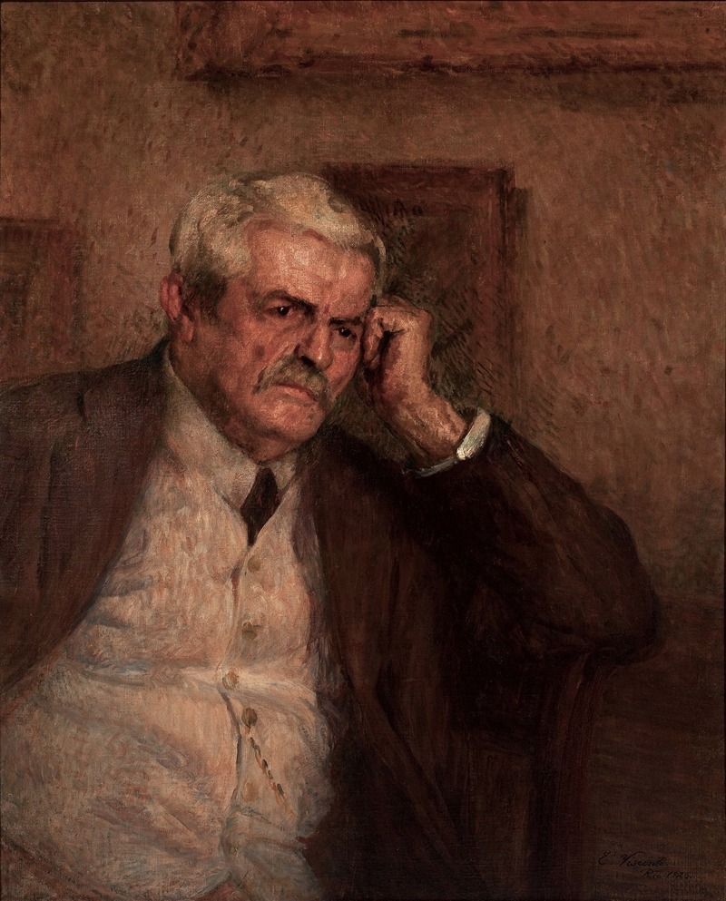 A portrait of a young boy by Eliseu Visconti.