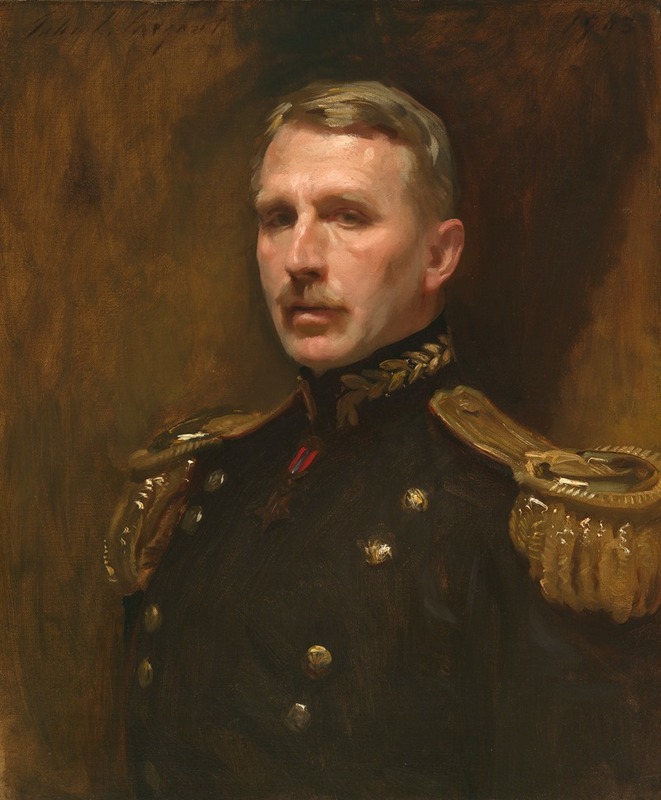Portrait of Leonard Wood by John Singer Sargent.