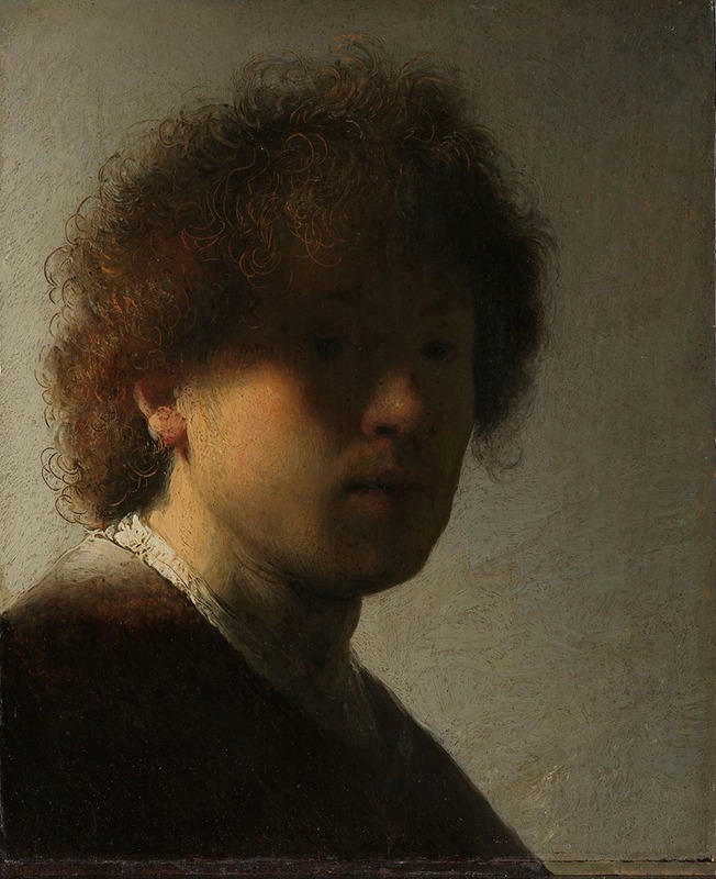 Rembrandt's self-portrait showcases his mastery of light and shadow.