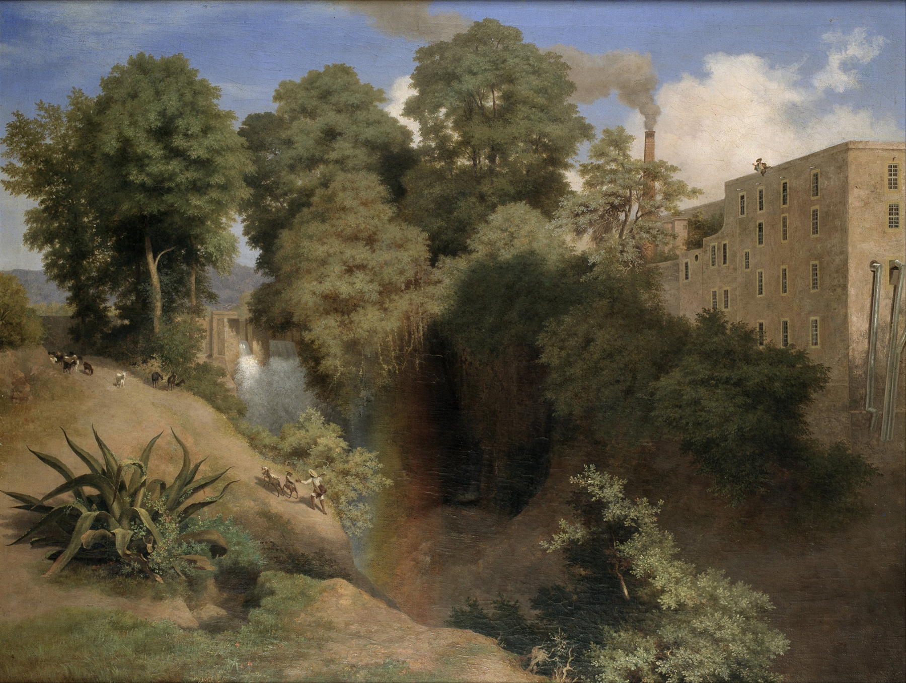 The San Ángel Goatherd, by José María Velasco, public domain