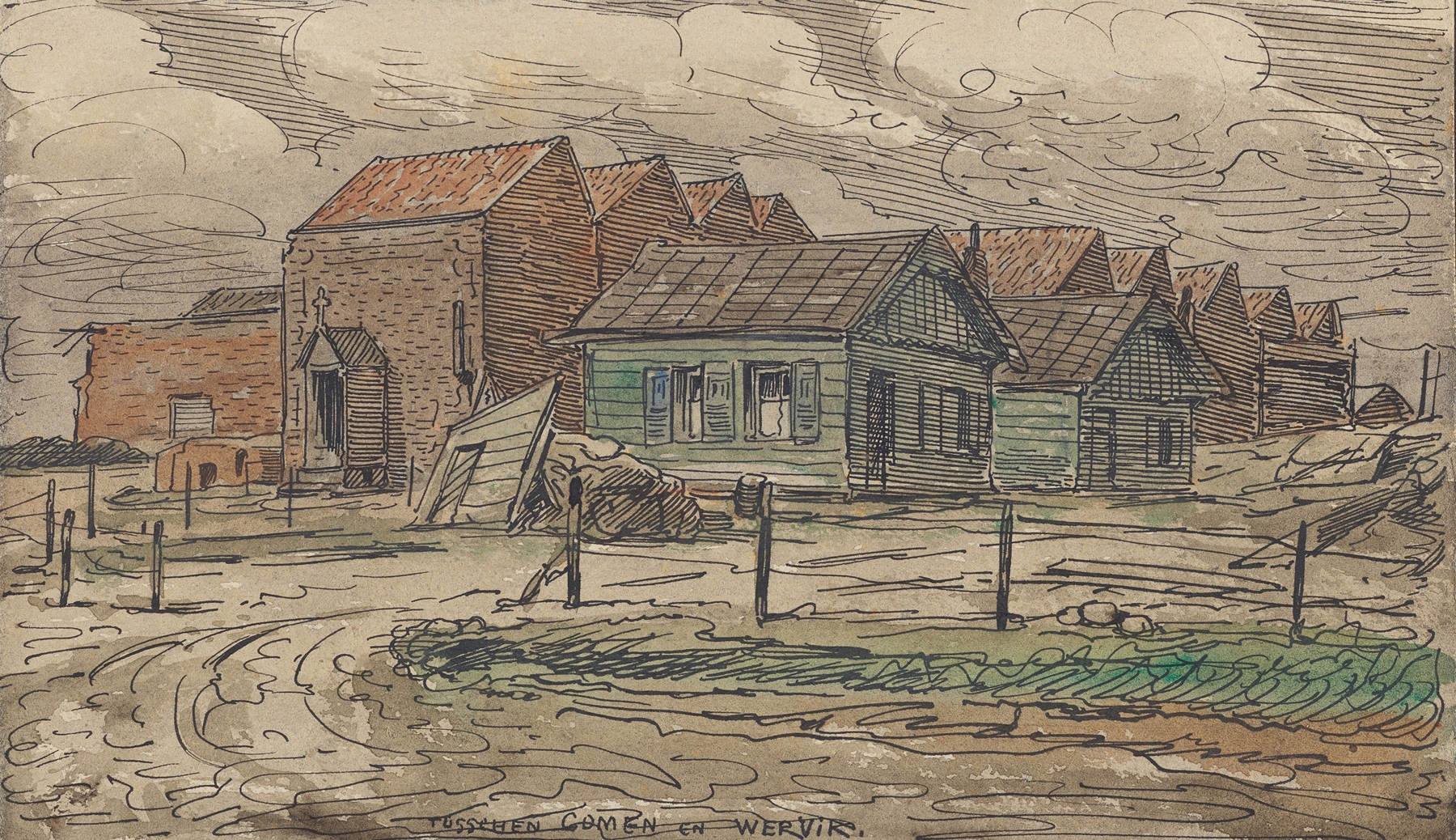 Ypres Remember, by Alfred Ost, public domain