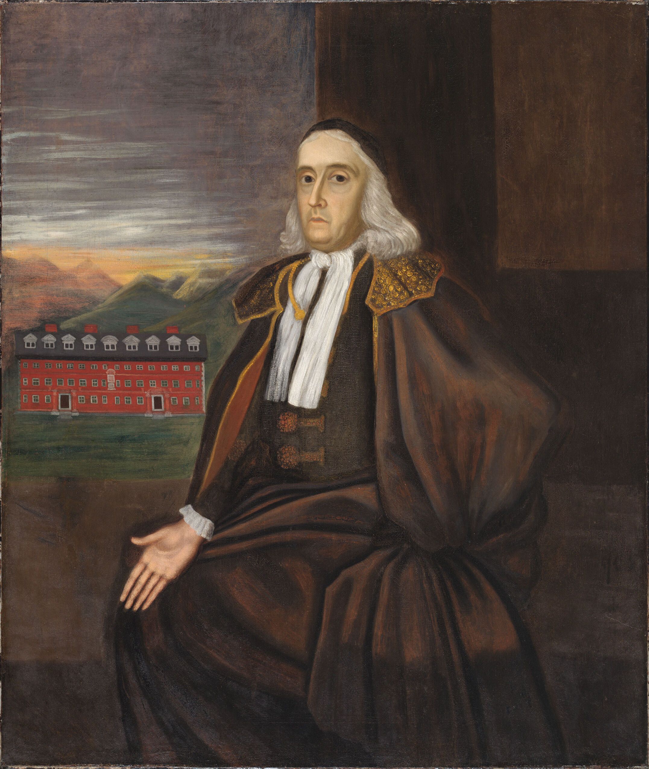 William Stoughton (1631-1701), by Unidentified artist, public domain