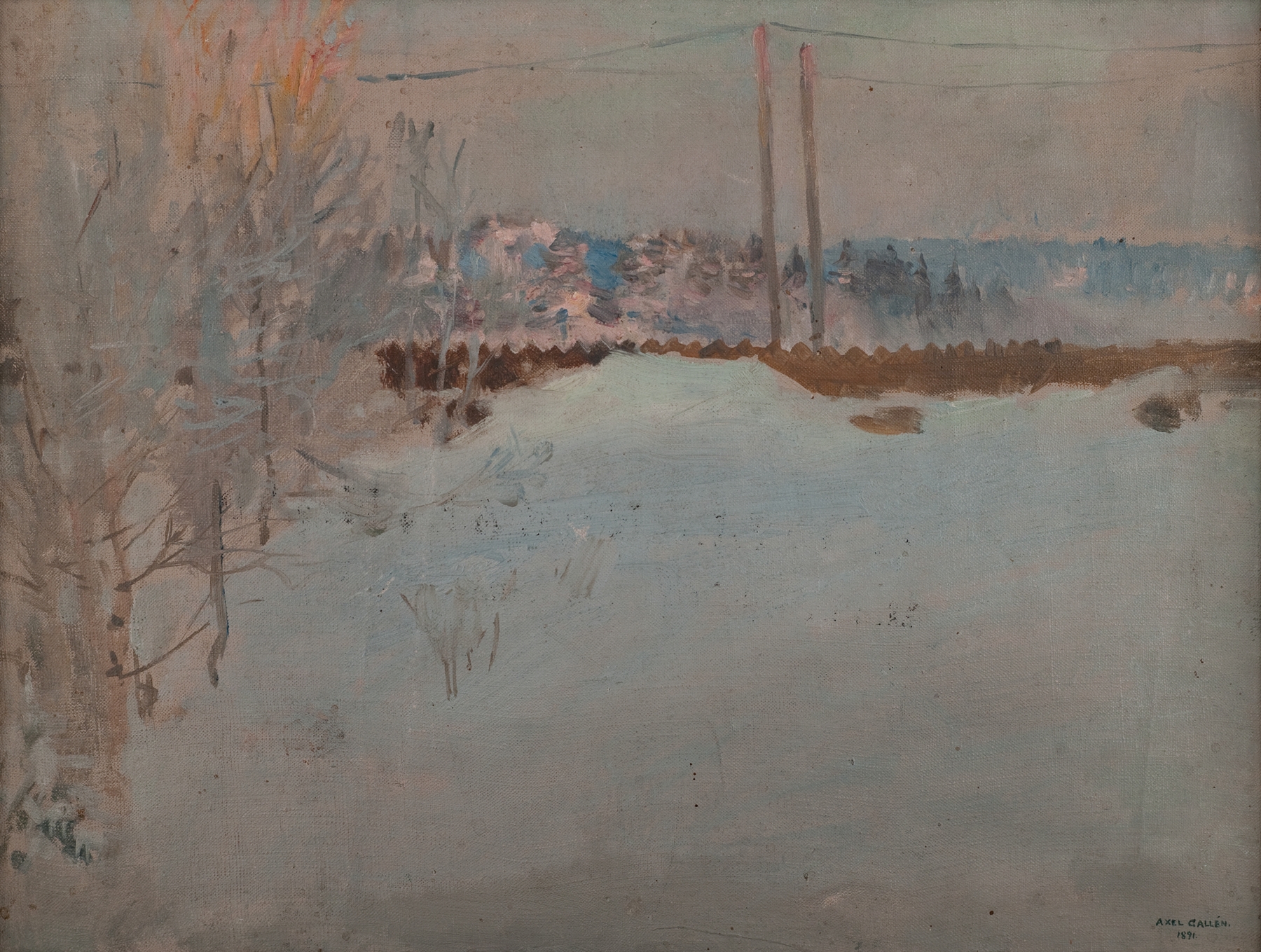 Sumuaamu (Malmilla), by Akseli Gallen-Kallela, public domain
