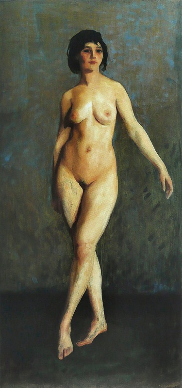 Robert Henri's 'Figure in Motion' captures dynamic human movement.