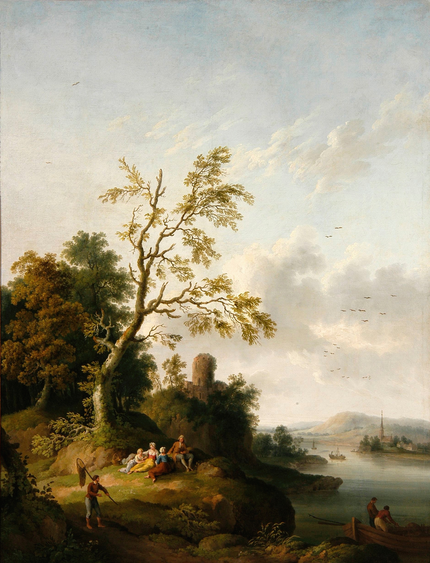 Paysage, by Jacob Philipp Hackert, public domain