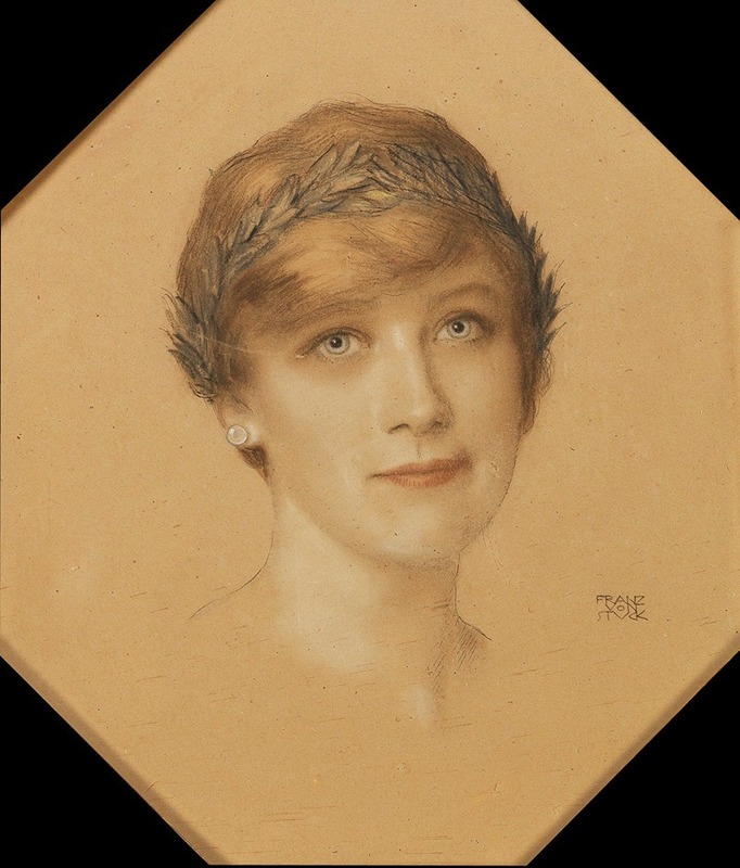 A captivating portrait by Franz von Stuck showcasing intricate details and a unique style.