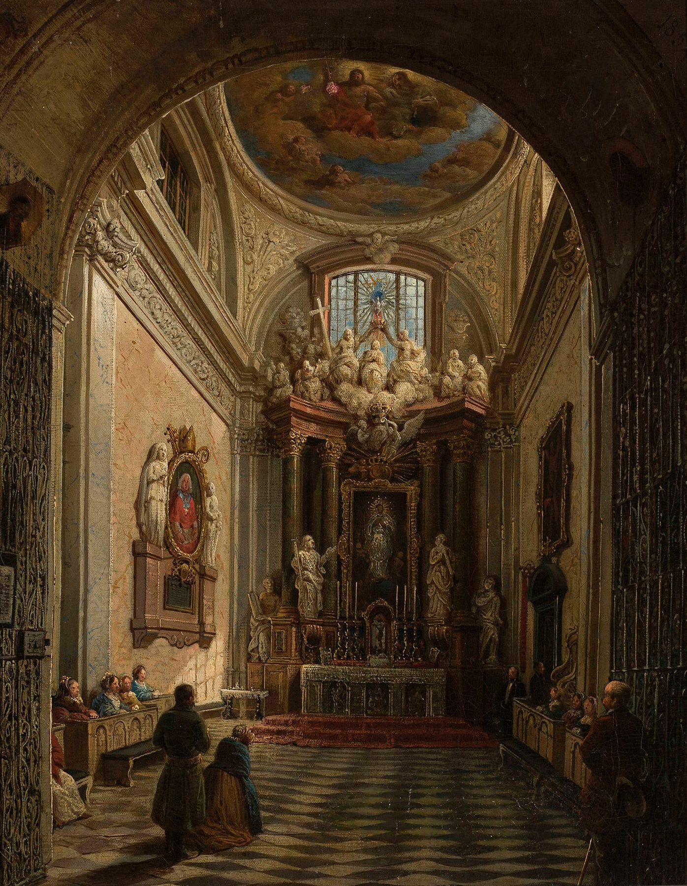 Literary Chapel in St. John’s Cathedral in Warsaw, by Marcin Zaleski, public domain