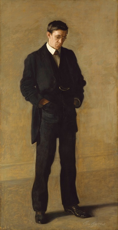 A portrait of Louis N. Kenton by Thomas Eakins.