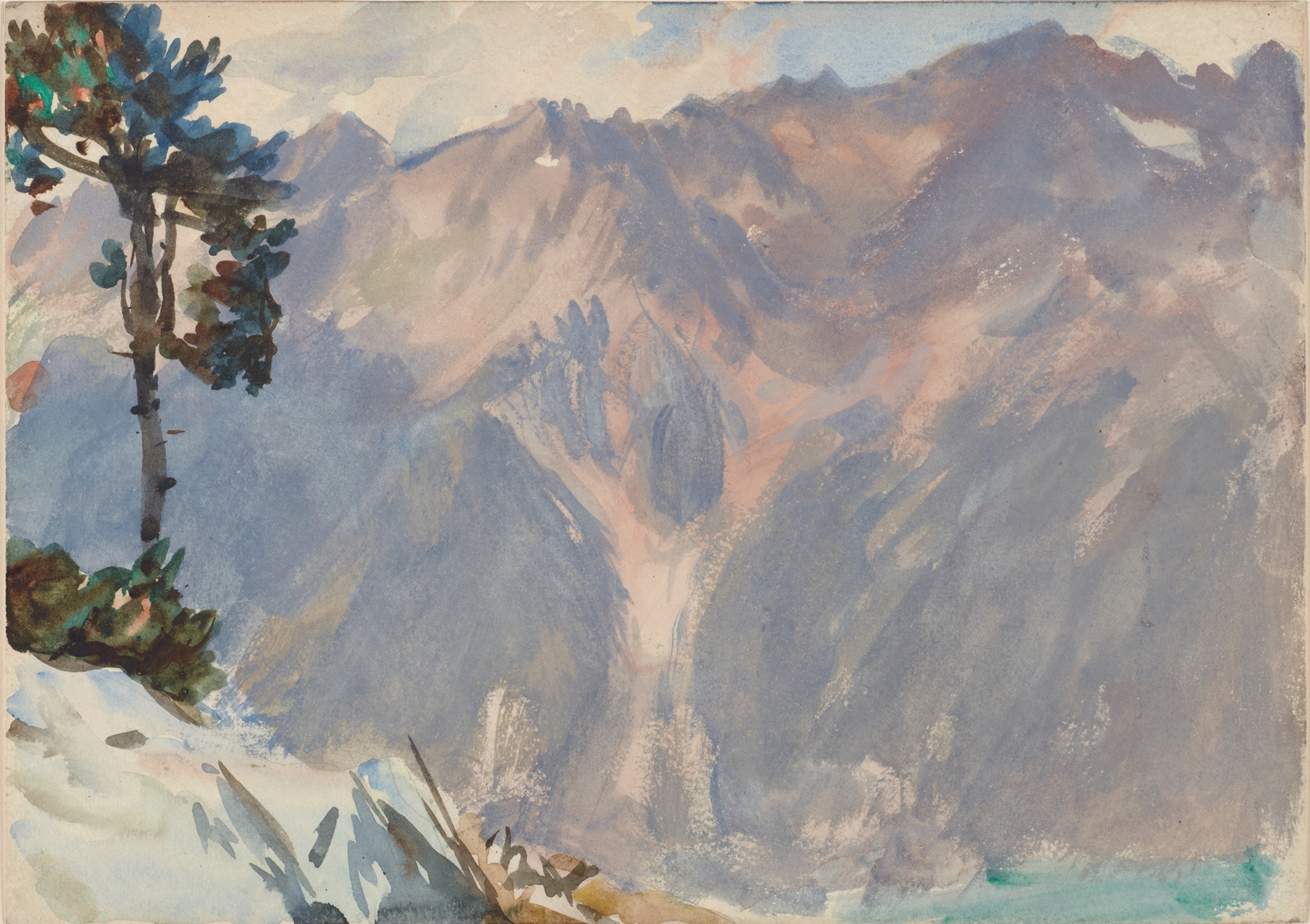 Tyrol, by John Singer Sargent, public domain
