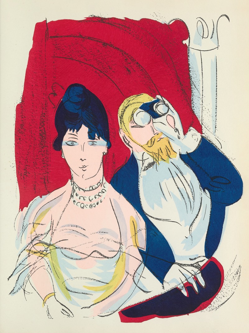 A vibrant painting by Raoul Dufy showcasing bold colors and lively forms.