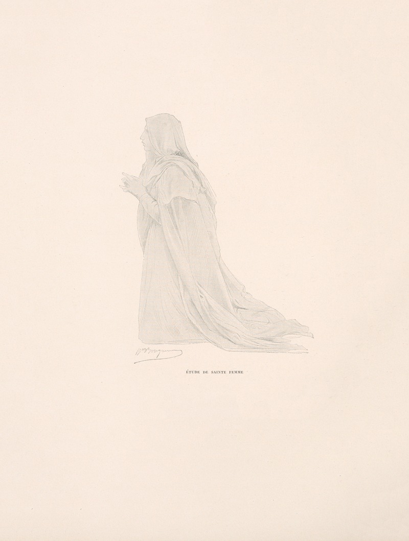 Ètude de sainte femme by William Bouguereau