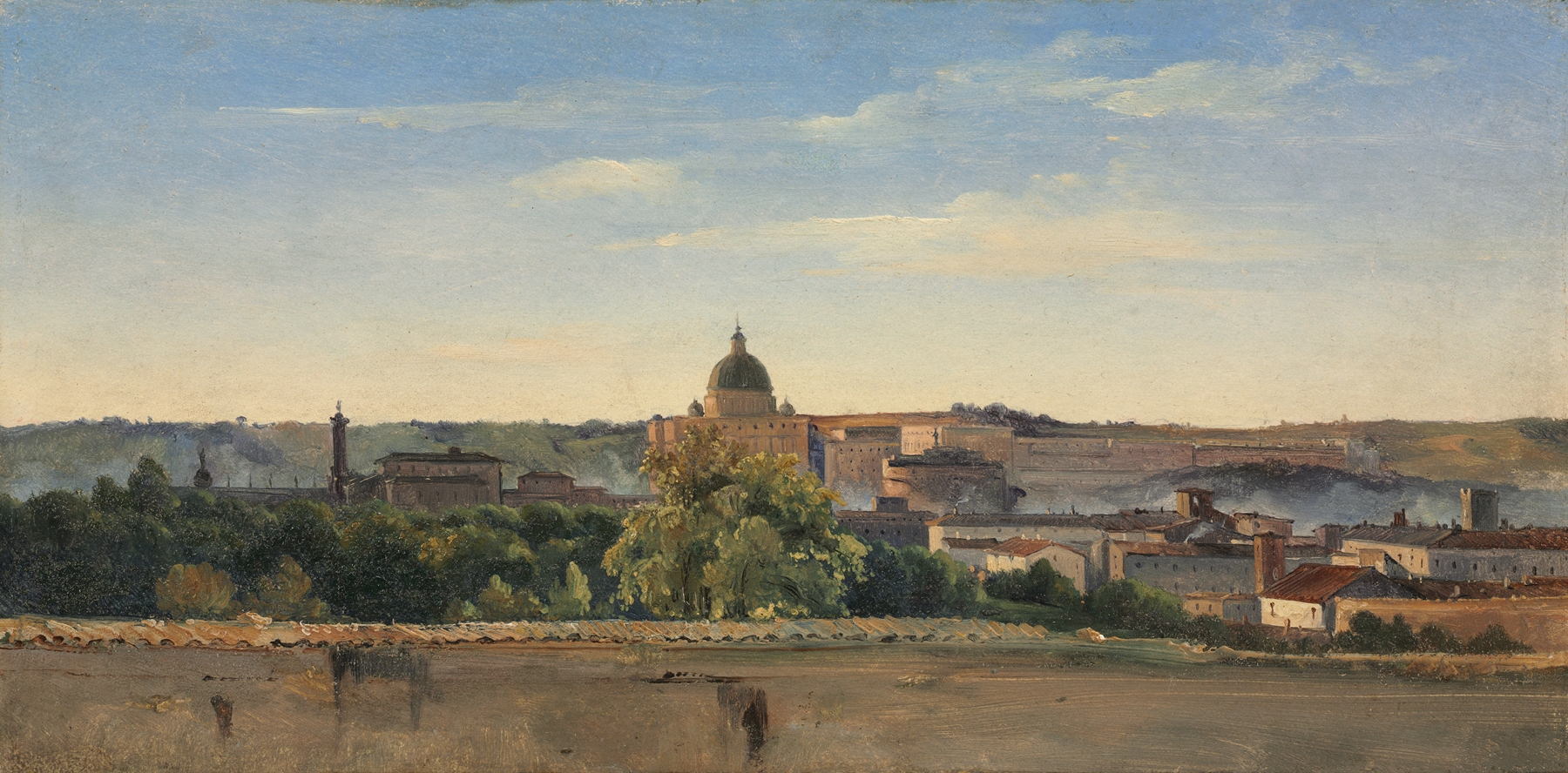 View of Rome, by Pierre-Henri de Valenciennes, public domain